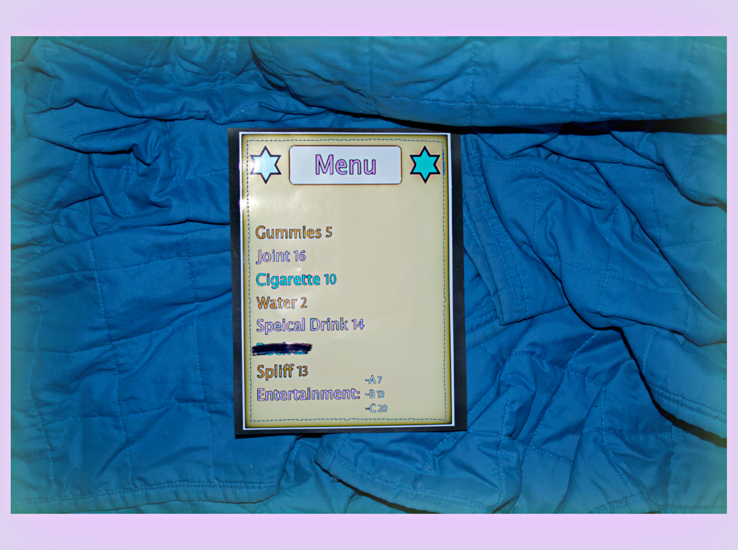 The 𝘠𝘦𝘭𝘭𝘰𝘸 𝘔𝘦𝘯𝘶 .. 🟡